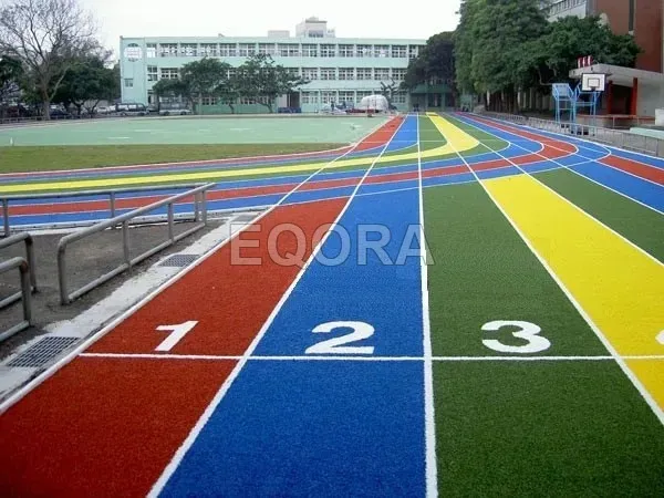 Бесшовное покрытие из резиновой крошки для беговых дорожек в Наро-Фоминске