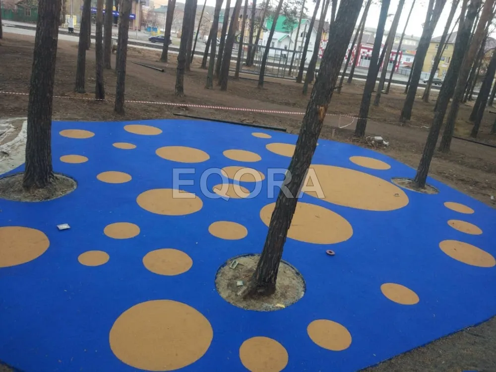 Конструкция резинового покрытия в Наро-Фоминске