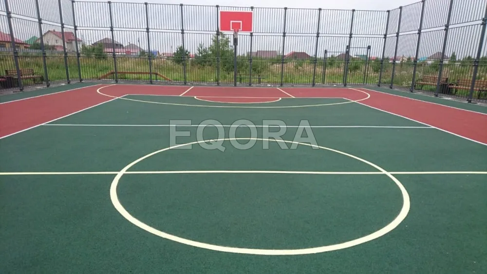 Как резиновое покрытие ведет себя на спортивных площадках в Наро-Фоминске?