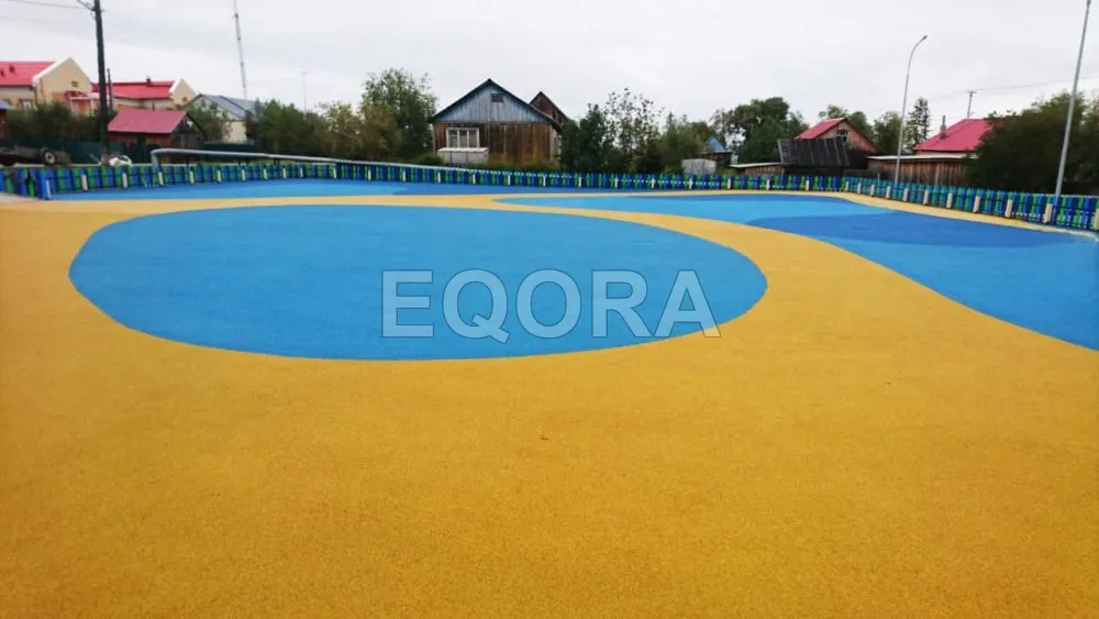 Укладка бесшовных резиновых покрытий в Наро-Фоминске